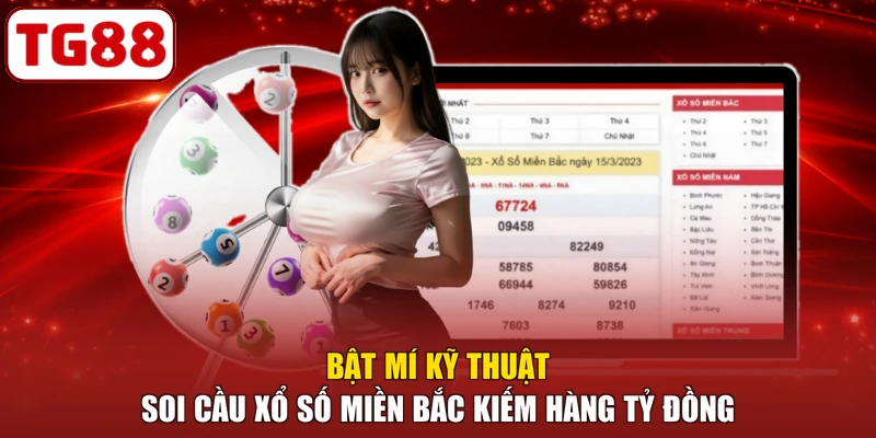 Bật mí kỹ thuật soi cầu xổ số miền Bắc kiếm hàng tỷ đồng