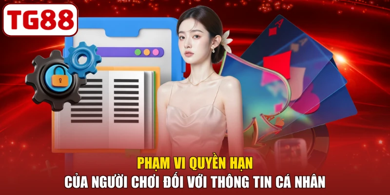 Phạm vi quyền hạn của người chơi đối với thông tin cá nhân